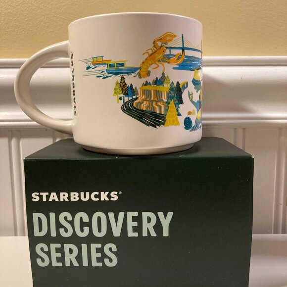 Starbucks Discovery Series 14oz Mug Maine New In Box Hard To Find - Picture 3 of 5